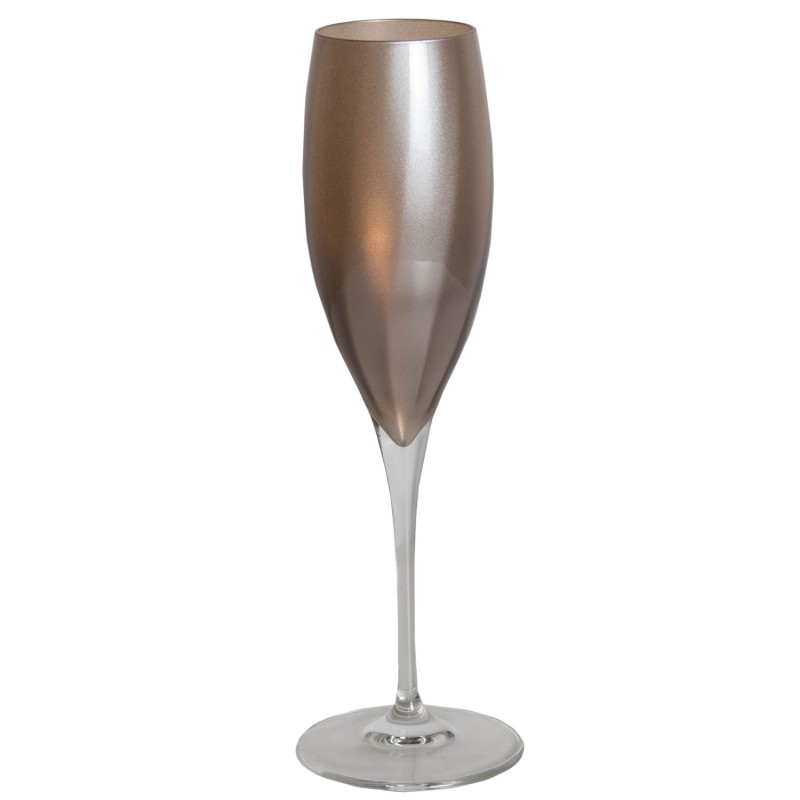 Linea Nuance Taupe Perla Landhaus Glassware