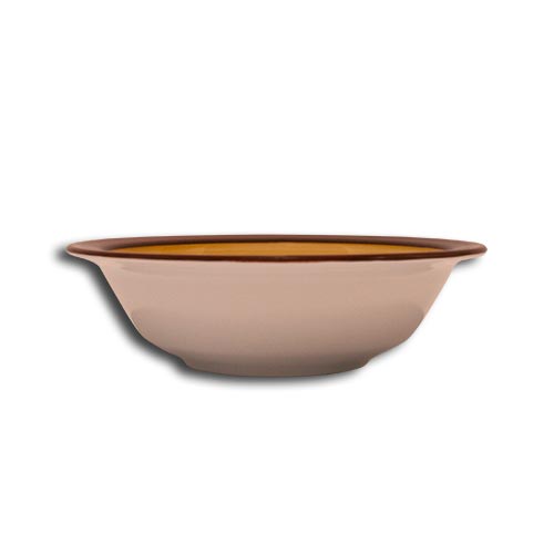 Doppel Brown bowl cm.16 Landhaus Porcelain