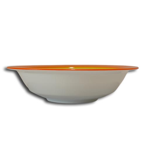 Doppel Yellow bowl cm.16 Landhaus Porcelain