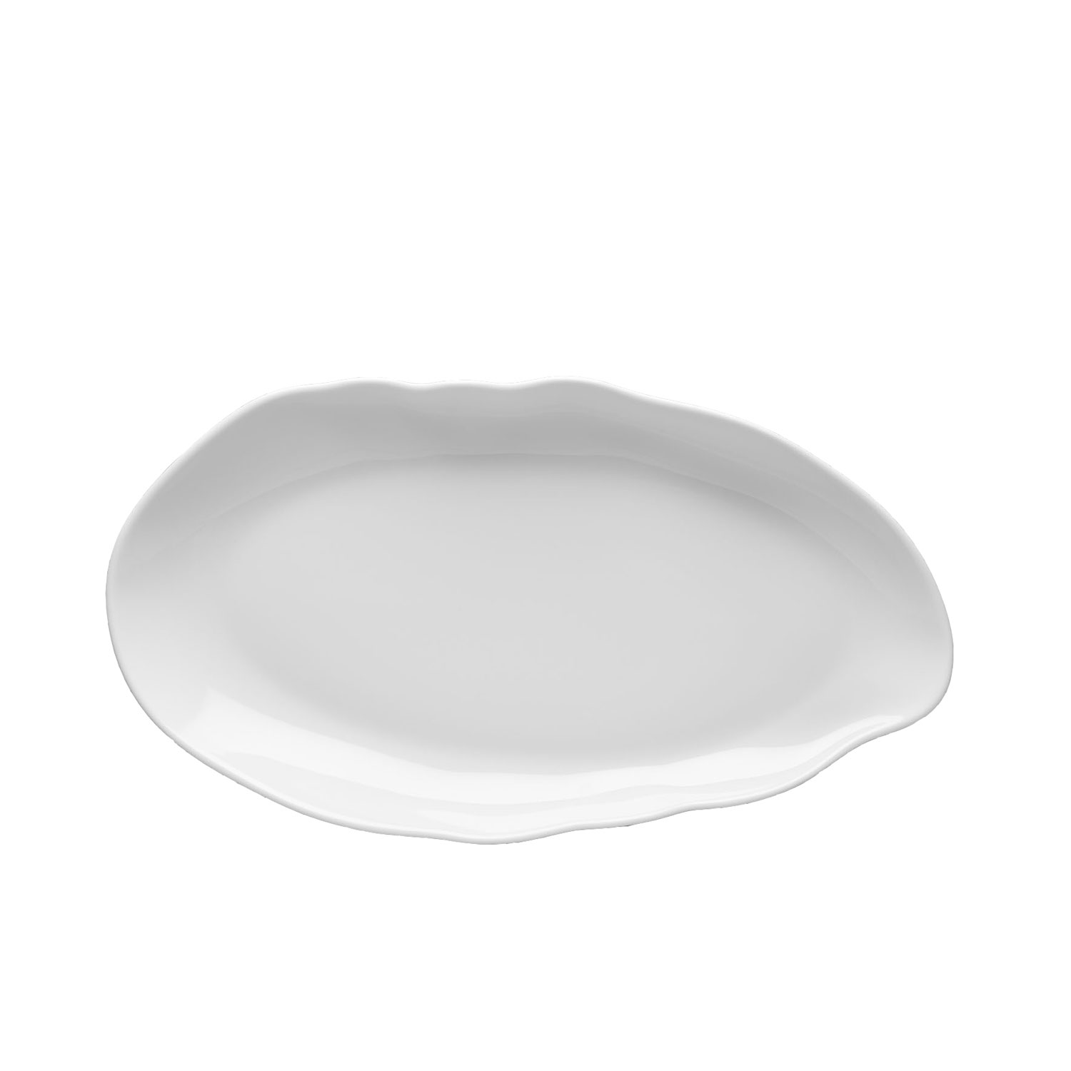 Nuvola oval plate cm.38x20 Landhaus Porcelain