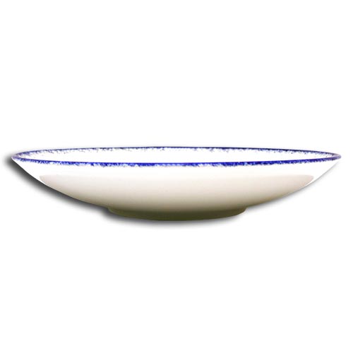 Spotrimmed Blu deep plate cm.30 Landhaus Porcelain