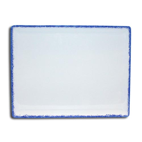 Spotrimmed Blu rectangular cm.31x24 Landhaus Porcelain