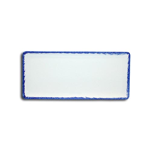 Spotrimmed Blu rectangular cm.29x13 Landhaus Porcelain